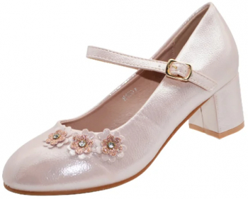 Pantofi cu toc pentru fete MRS M1531-30 Roz 