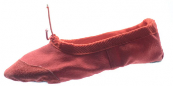 Pantofi din panza pentru balet Mini Junior BLR1R-25 Rosu 
