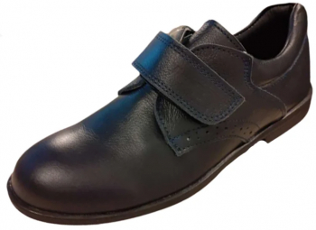 Pantofi ortopedici din piele pentru baieti Small Foot SMFBL-1-34 Bleumarin 