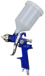 Pistol de vopsit cu aer comprimat Geko G01108 rezervor 600 ml 1.4mm cupa sus 