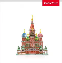 Puzzle 3D cu brosura Moscova 224 piese 