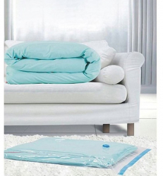 Sac de Vidat pentru depozitare Textile 60x80 cm Reutilizabil Transparent 
