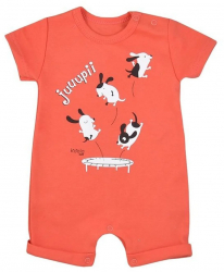 Salopeta de vara pentru fete Koala Jupi 08-515R 74 cm Rosu 