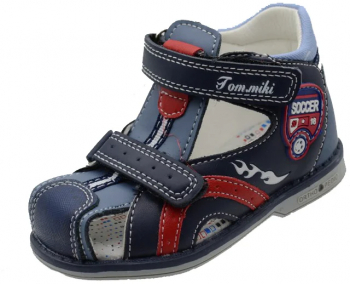 Sandale ortopedice pentru baieti Tom Miki B-3130-F-25 Multicolor 