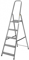 Scara otel cu 4 trepte ST-D4 capacitate 125 kg inaltime max de lucru 2.75 m 
