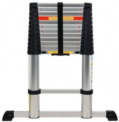 Scara telescopica cu 13 trepte Vorel max 150 Kg Aluminiu 3.8 m max 150 Kg 