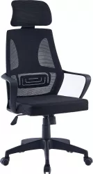 Scaun birou negru Taxis 59x60x123 cm 