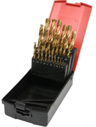 Set burghie titan pentru metal Yato YT-44676 25 buc HSS TiN 1-13mm 