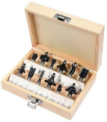Set freze pentru lemn Vorel 22550 12 bucati 