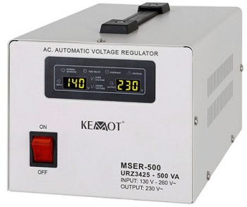 Stabilizator automat de tensiune cu servomotor 500VA 130-260 VAC 
