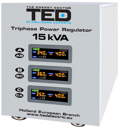 Stabilizator automat de tensiune trifazat 15KVA/12000W 