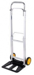Transpalet 2 roti pliabil maner telescopic Vorel C90 greutate maxim admisa 90 kG aluminiu 