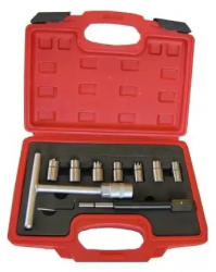 Trusa cu freze pentru curatat orificiu injector diesel 