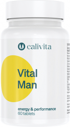 Vital Man CaliVita 60 tablete creste rezistenta organismului la stres oboseala si imbunatateste viata sexuala. 