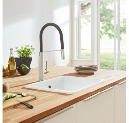 Baterie de bucatarie cu monocomanda 1/2&Prime Grohe Concetto 31491000 