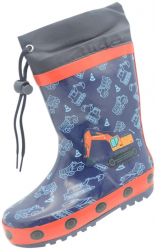 Cizme din cauciuc pentru baieti BiKi A-B00860-B-25 Bleumarin 
