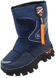 Cizme imblanite pentru baieti Tom Miki C-T9555-B-29 Bleumarin 