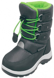 Cizme pentru zapada Playshoes Graphite/Green 26-27 