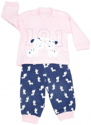 Compleu din 2 piese pentru fete Tonton 280-1-62 Multicolor 