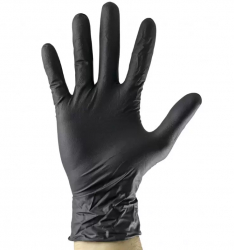Manusi din nitril negre 100 bucati marime XL 