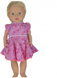 Papusa fetita 60 cm pentru fete 3+ ani Mini Junior 056228-2 Multicolor