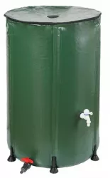Rezervor 750 L cu robinet pentru apa de ploaie pliabil 