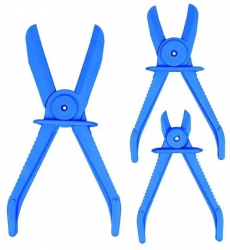 Set de clesti pentru strangulat tuburi din cauciuc 
