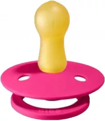 Suzeta anatomică din latex S Bibs Coral 197835 Fucsia