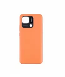 Capac Baterie Xiaomi Redmi 10C Portocaliu Service Pack 