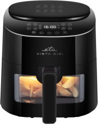 Friteuza cu aer cald ETA Vista Digi 1168 90000 1300W 4.3 litri 8 programe 40-220 ° C negru 