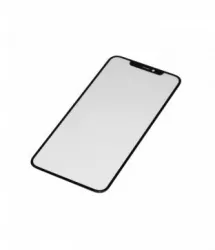 Geam Sticla + OCA Apple iPhone 12 Pro Max Negru 