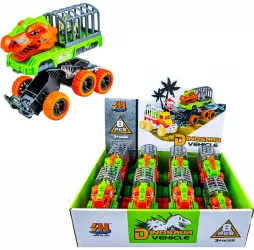 Masinute Dinozauri cu frictiune 8 buc/set 