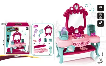 Masuta cu oglinda + accesorii frumusete 