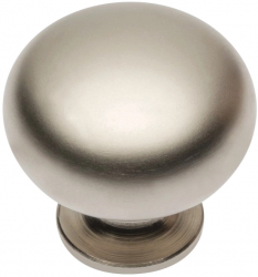 Buton pentru mobila Berga finisaj nichel satin GT D 32.5 mm 