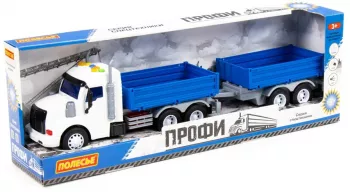 Camion + remorca cu lumina si sunet 53.5x11.5x18.5 cm Polesie 