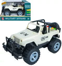 Jeep armata frictiune cu baterii 