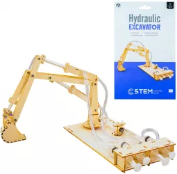 Kit stem construieste singur - Excavator din lemn hidraulic 