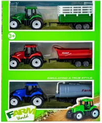 Tractor cu remorca si frictiune 