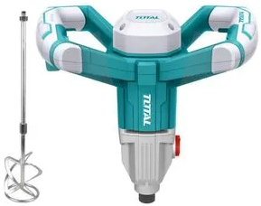 Mixer electric pentru mortar TOTAL Industrial - 1400W - TOTAL - MIXER ELECTRIC PENTRU MORTAR - 1400W INDUSTRIAL 