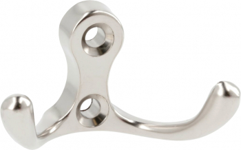 Agatatoare cuier K24 finisaj nichel satin GT 30x56x28 mm 