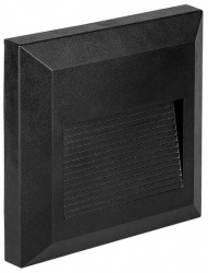 Aplica led pentru scari 50 lm 2 W Lumina calda 124x124x27 mm 