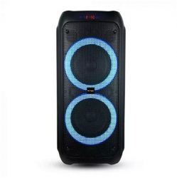 Boxa portabila 40 W lumini led USB/SD/BT/radio FM Microfon 320x310x685 mm