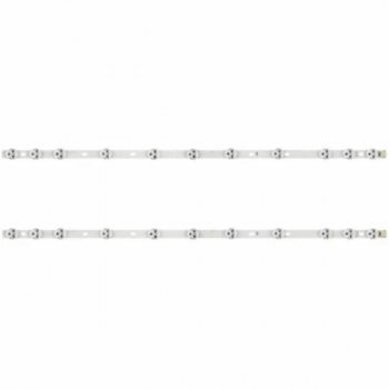 Set barete led Hitachi 32 inch 2 barete cu 11 led-uri Calitate Premium cu banda dubla adeziva 