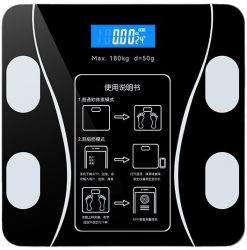 Cantar Corporal Smart MRG M8501 Bluetooth Intligent App Electronic Negru 