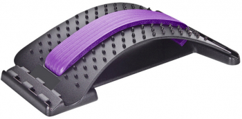 Dispozitiv de Masaj Lombar Neo&trade cu Functie de Presopunctura si Stretching maxim 150 kg Mov 