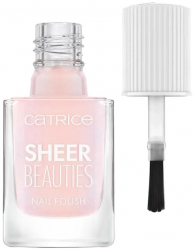 Lac de unghii cu reflexii albastre Catrice Sheer Beauties nail polish 030 kiss the miss 10.5 ml