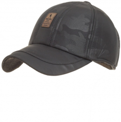 Sapca de iarna pentru barbati PAMI SB-0523-169-3 58 cm Negru 