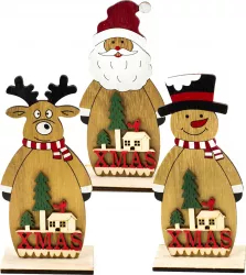 Set 3 Decoratiuni de Masa DC-621-136 Crem 
