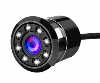 Camera Auto Marsarier cu Vedere Retrovizoare Techstar® IR 4 LED-uri Vizionare Nocturna Unghi 170° Waterp 