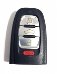 Carcasa cheie pentru Audi smart 3+1 buton de panica 